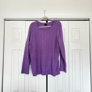 Talbots Purple Women's Sweater